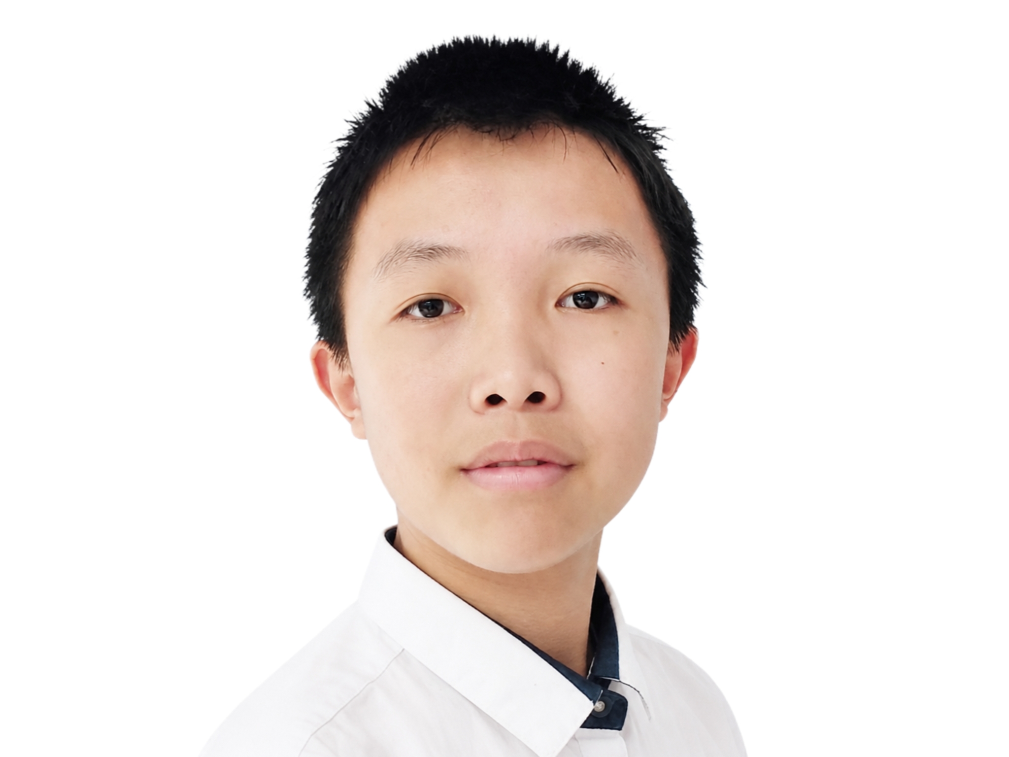 万子皓的证件照